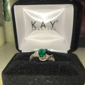 Kay Jewelers Green Gem Ring